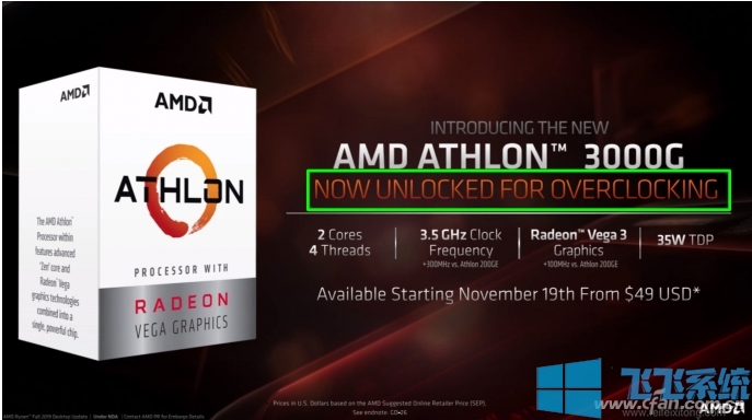 AMD速龙3000G CPU怎么样？1500元入门电脑配置新选择！