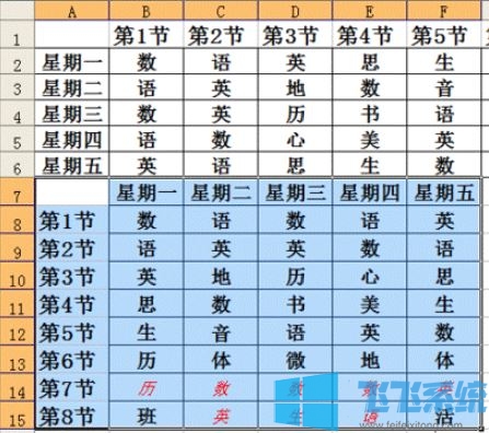 如何将excel表格横竖转换?excel横竖转换操作方法