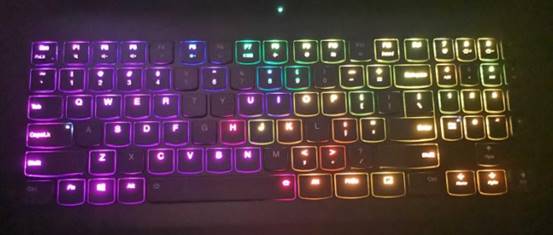 Win10系统Legion Y9000K 2019 RGB键盘灯有些不亮怎么办?(解决方法)