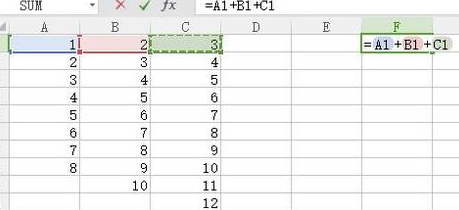 教你Excel加法公式使用方法
