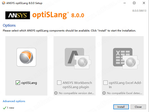 ANSYS optiSLang8数据分析软件下载 v8.0.1.58613 中文app