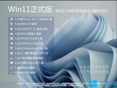 Win11专业版正式版(64位)中文版最新版本V2021.10