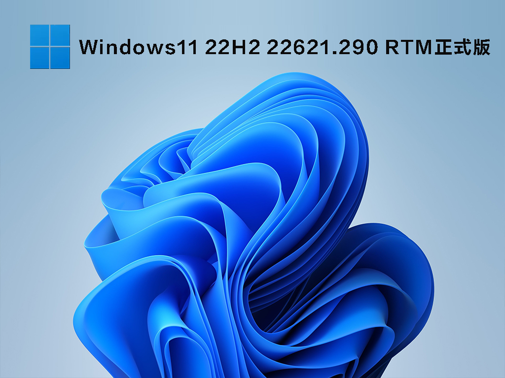 Windows11 22H2 22621.290 RTM正式版中文版完整版_Windows11 22H2 22621.290 RTM正式版专业版最新版下载
