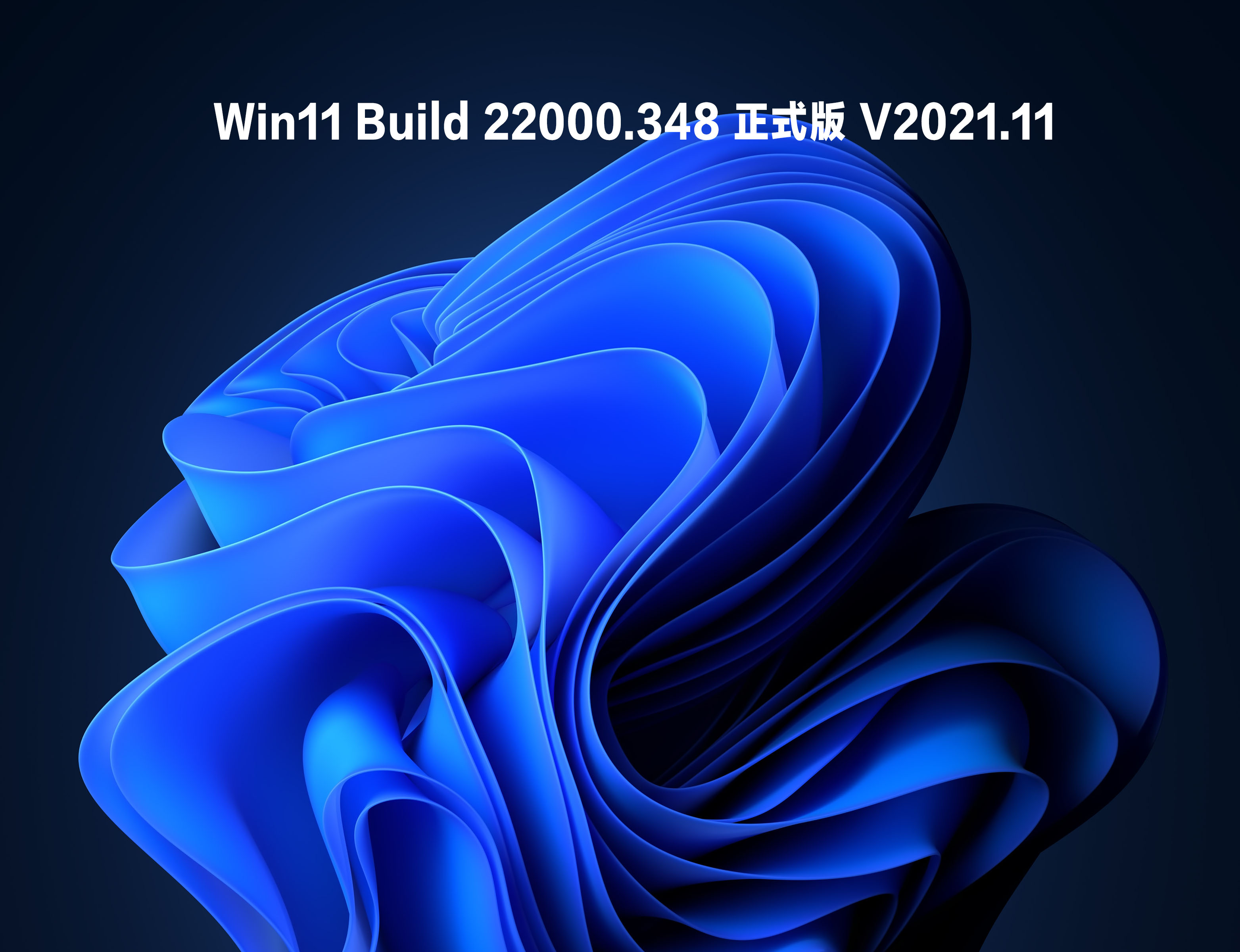 Win11 Build 22000.348 正式版中文版完整版_Win11 Build 22000.348 正式版专业版最新版