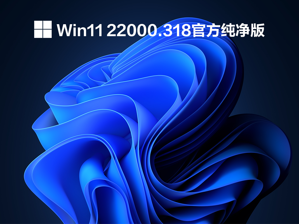 Win11 22000.318官方纯净版正式版_Win11 22000.318官方纯净版专业版最新版