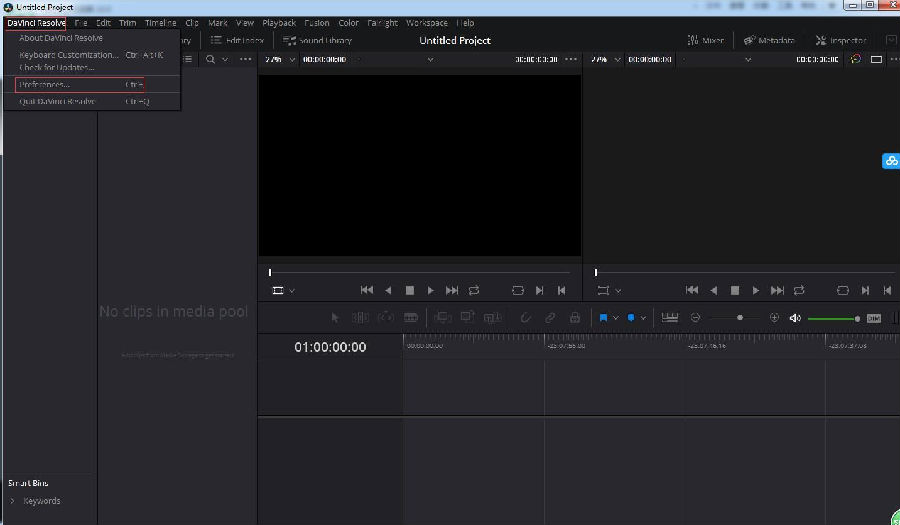 达芬奇调色软件16 达芬奇调色软件16