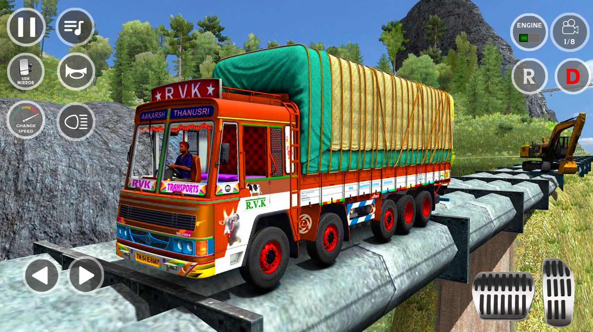 欧洲货物卡车驾驶模拟器最新版