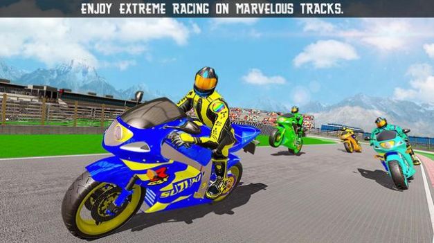 赛道摩托车驾驶竞速游戏汉化版
