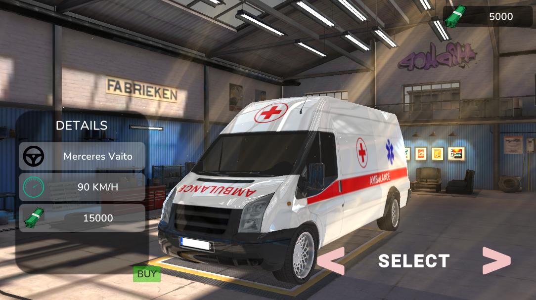 紧急救护车模拟游戏手机版