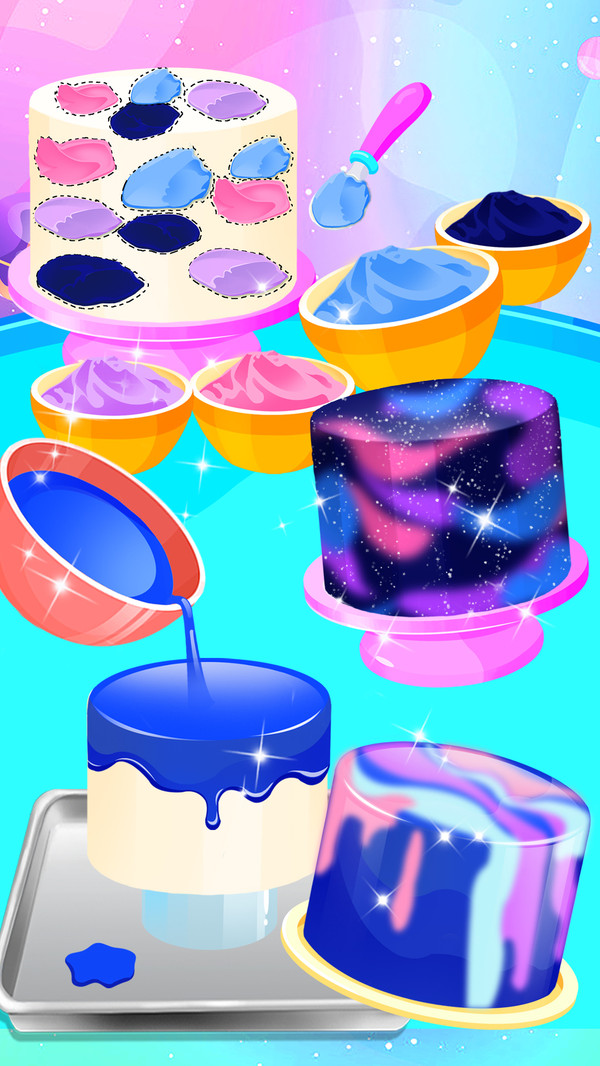 星空银河镜面蛋糕游戏下载