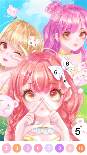 花花填色游戏下载无广告版