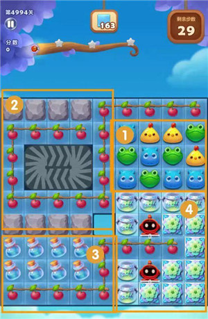 开心消消乐第4994关怎么过