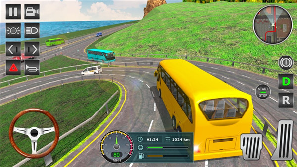 真实公交车模拟3D游戏下载