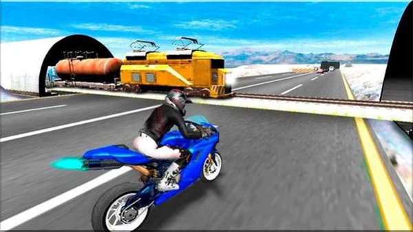超级3D公路自行车特技下载