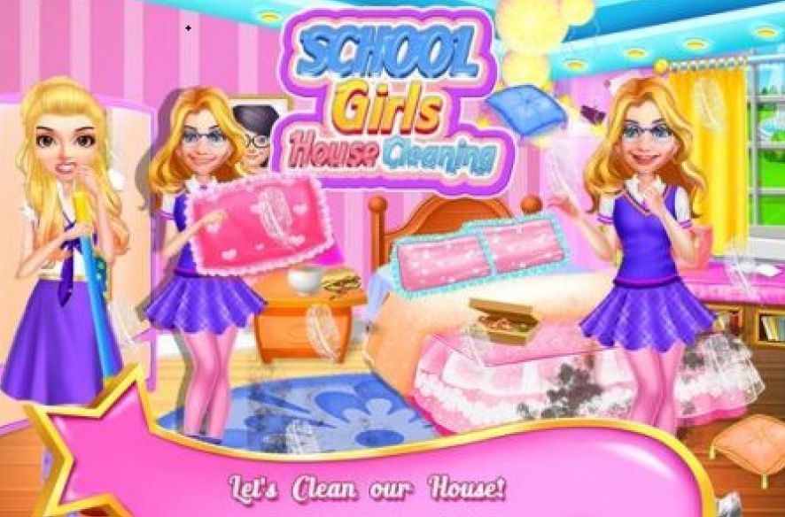 学校女生家庭清洁手机游戏安卓版下载