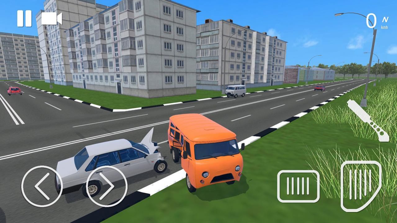 俄罗斯汽车碰撞模拟器游戏最新版