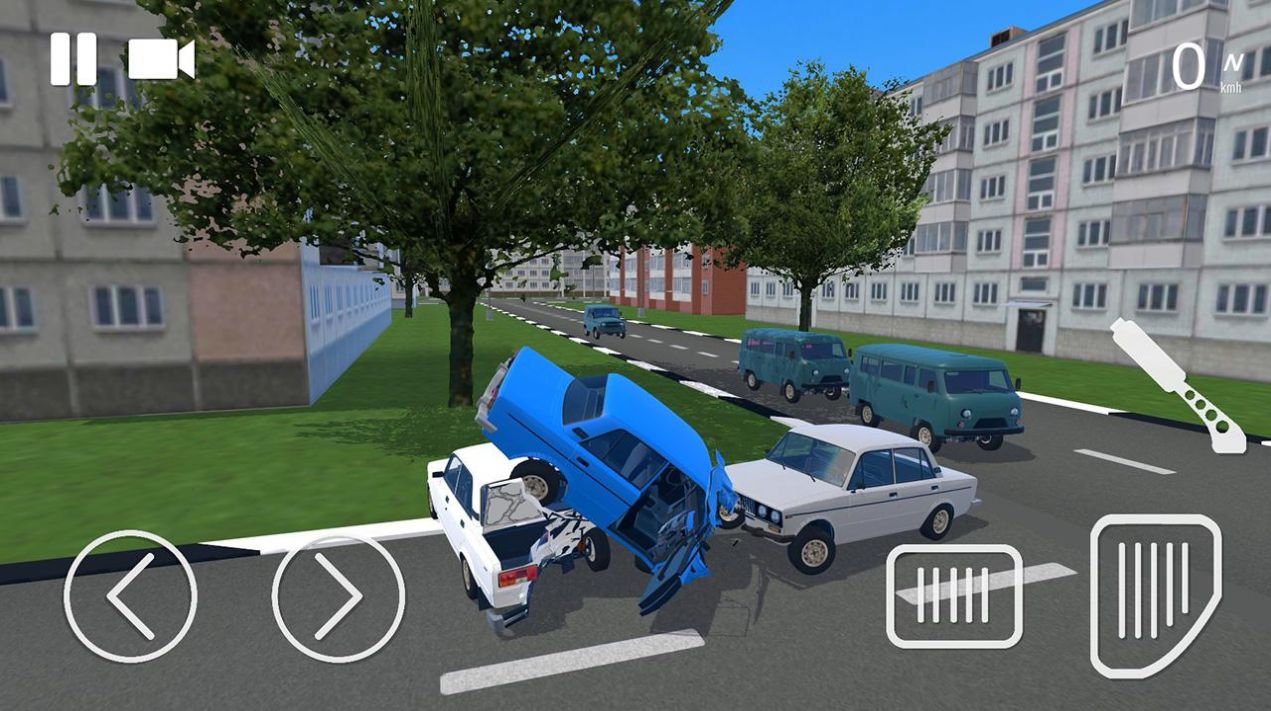 俄罗斯汽车碰撞模拟器游戏下载
