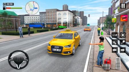 出租车司机3D城市出租车游戏手机版