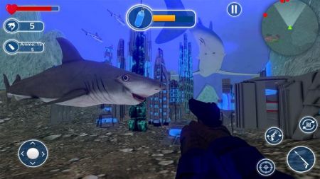 水下鲨鱼模拟器游戏汉化最新版
