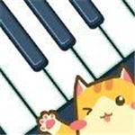钢琴猫咪