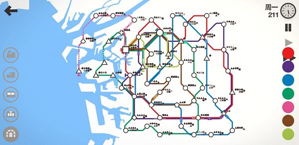 模拟地铁换乘枢纽怎么用
