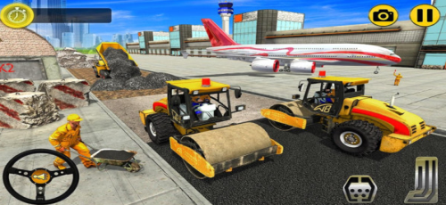 机场施工挖掘机安卓app下载