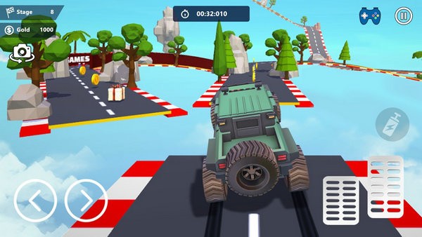 汽车特技3D无限金币版app最新版