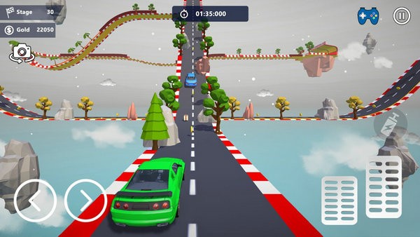 汽车特技3D无限金币版app最新版