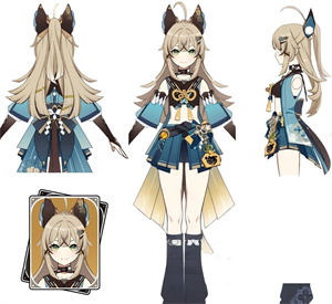 原神3.7新角色绮良良技能