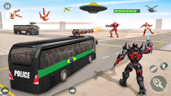 警车机器人游戏最新安卓下载
