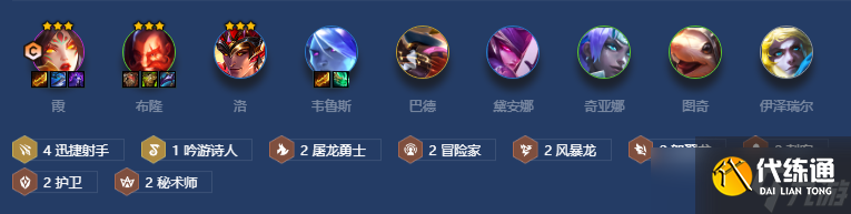 金铲铲之战射手42阵容怎么搭配