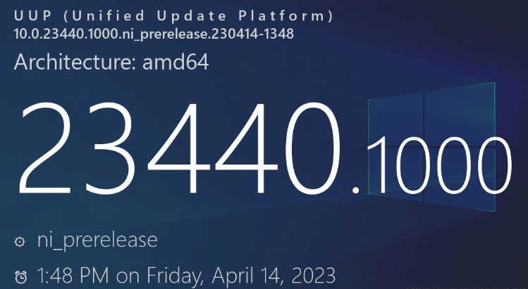 Win11 Build  23440