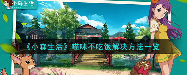 《小森生活》喵咪不吃饭解决方法_《小森生活》喵咪不吃饭怎么解决
