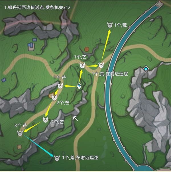 《原神》齿轮素材速刷路线攻略分享