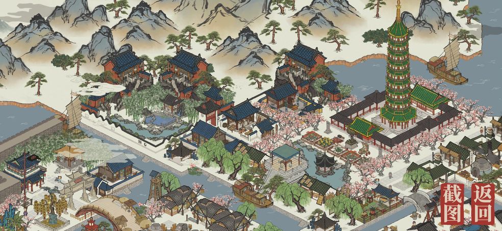 《江南百景图》人工湖怎么布局最好_《江南百景图》人工湖布局攻略