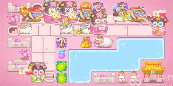 保卫萝卜4秋妃传第50关怎么过