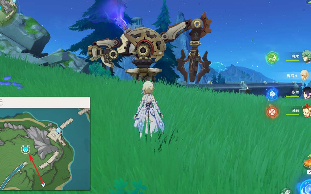 《原神》7个聚能式机械元件收集攻略