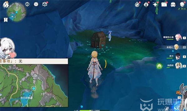 原神湖光铃兰采集路线