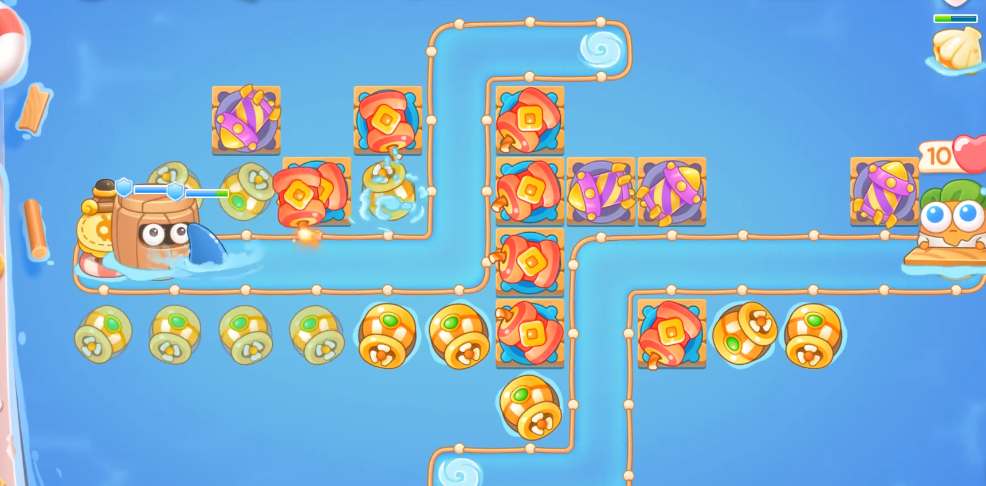 保卫萝卜4暖暖汤泉第5关攻略_保卫萝卜4暖暖汤泉第5关通关步骤