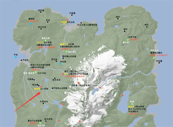 森林之子十字架在哪