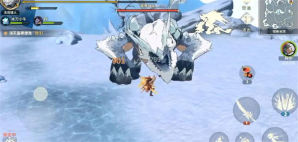 狩猎时刻晶寒煌龙打法教程_狩猎时刻晶寒煌龙怎么打