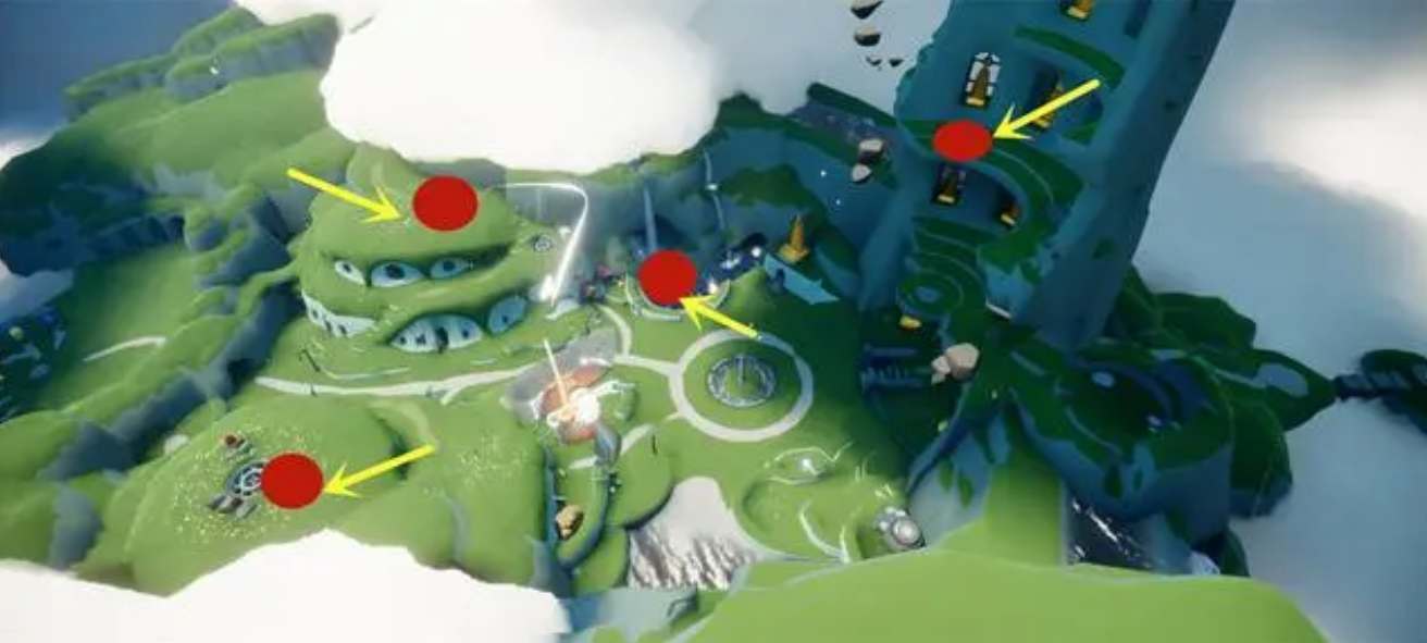 《光遇》烟火节代币刷新位置攻略