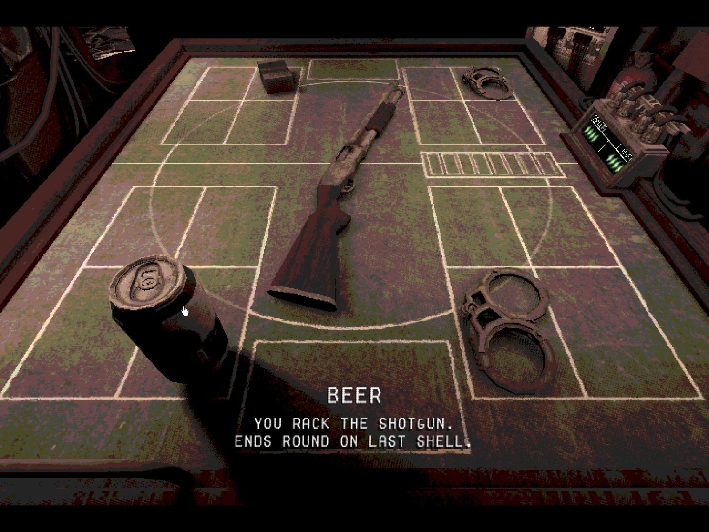 Buckshot Roulette死亡结局