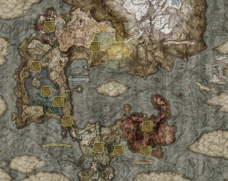 艾尔登法环地图碎片在哪收集