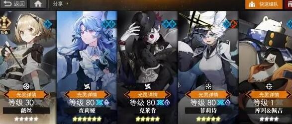 《白夜极光》查莉娅阵容怎么搭配_《白夜极光》查莉娅阵容搭配分享