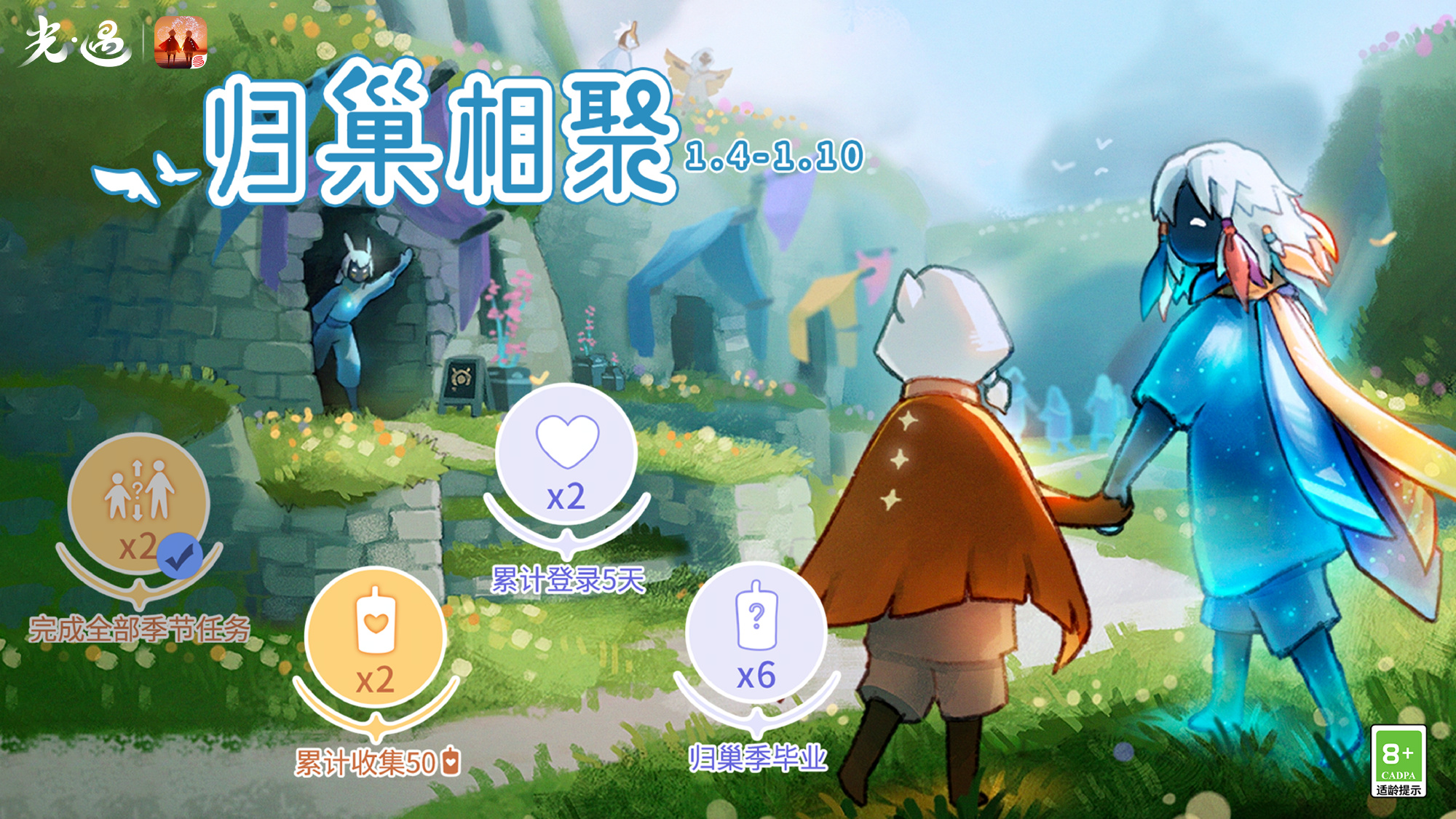 光遇归巢相聚活动如何玩