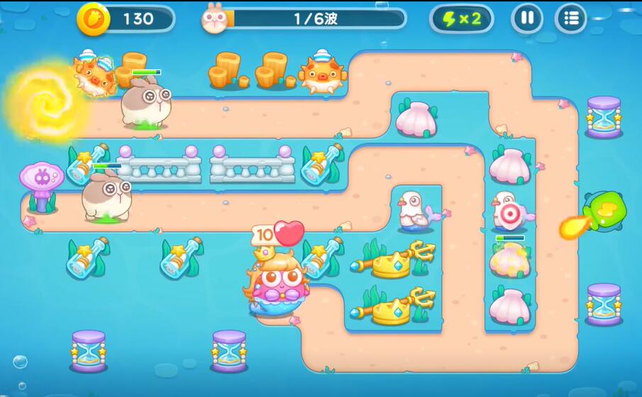 保卫萝卜4海的闺女39关攻略