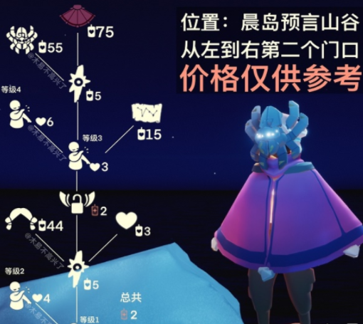 《光遇》紫红色斗篷复刻先祖位置及兑换表介绍