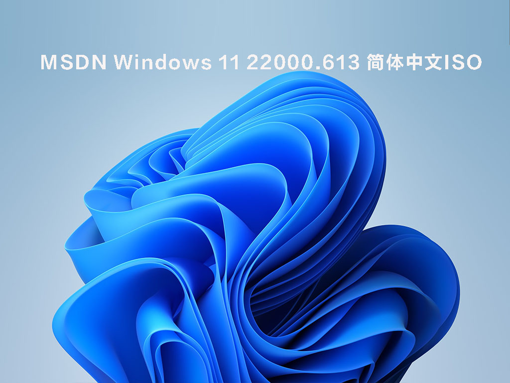 MSDN 4月 Windows 11 22000.613 简体中文ISO简体版_MSDN 4月 Windows 11 22000.613简体中文ISO专业版