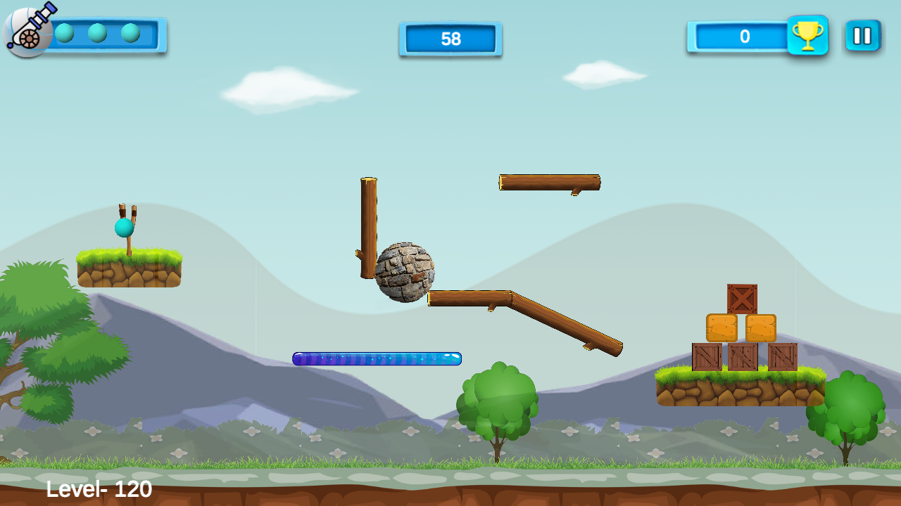 榴弹炮弹弓冒险全解锁版